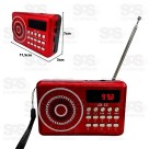 Rádio Recarregável Com Bluetooth Altomex JD-32