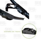 Limpador De Para-Brisa Siliconado 46cm CRS-6070	