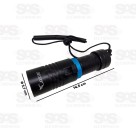 Lanterna Tática de Led Recarregável Caerus CRS-9856