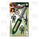 Kit Militar Poderoso 6 Peças 0753
