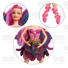 Boneca Fada Bailarina Articulada Toy King 1806