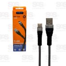 Cabo De Nylon Reforçada Type-C 1 Metro Inova CBO-7556