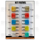 Kit Fusível Geral Com 10 Unidades Troya Tools TRY-9558