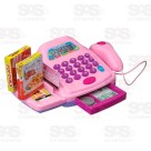 Kit Caixa Registradora Com 18 Peças Toy King TK-1138