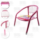 Cadeirinha Infantil Almofadada Estampas Variadas TOP0289