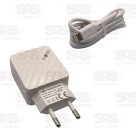 Carregador Rápido 2 USB 3.1A Cabo Iphone Inova CAR-G5181A