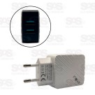 Carregador Rápido 2 USB 3.1A Cabo Iphone Inova CAR-G5181A