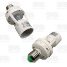 Sensor De Presença Com Bocal E27 Luatek LK-6015
