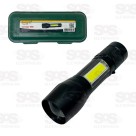 Mini Lanterna Tática De LED Recarregável B-Max BM-8400