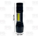 Mini Lanterna Tática De LED Recarregável B-Max BM-8400