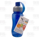 Garrafa Esportiva Transparente 400ml Caerus CRS-1699