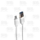 Cabo De Dados Micro USB V8 30 cm 3.0A X-cell XC-CD-70