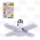 Lâmpada LED Multifuncional 4 Hélices 28W Caerus CRS-1152