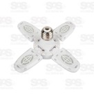 Lâmpada LED Multifuncional 4 Hélices 28W Caerus CRS-1152