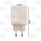 Carregador 3 USB 5.1A Com Cabo Micro V8 Inova CAR-3246S