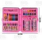 Kit Maleta De Pintura 68 Peças Unicórnio Mágico Toy King TK-CR10