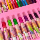 Kit Maleta De Pintura 68 Peças Unicórnio Mágico Toy King TK-CR10