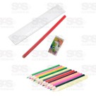 Kit Maleta De Pintura 68 Peças Unicórnio Mágico Toy King TK-CR10