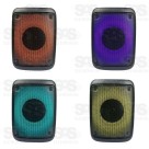 Caixa De Som 10W Led RGB TWS Botão Bass KTS-1576