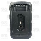 Caixa De Som 10W Led RGB TWS Botão Bass KTS-1576