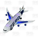 Avião Infantil Bate e Volta Com Luzes e Sons TK-AB2908