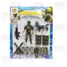 Kit Soldado 8 Peças Cartelado Toy King 5846