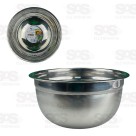 Tigela de Aço Inox Escovado 26x11,8CM Unitário Caerus CRS-1890