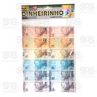 Mini Cédulas de Dinheirinho 61 Notas Mini Toys 1998
