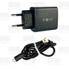 Carregador Rápido 20W Com Cabo Micro V8 Inova CAR-3278S