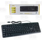 Teclado Padrão Teclas Silenciosas USB Altomex BM-T02