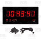 Relógio Painel LED Digital De Parede B-Max BM-R803