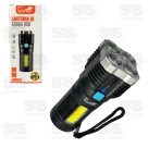 Lanterna De LED Recarregável Com Indicador De Bateria Eletromex EL-2704