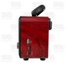 Rádio Retrô Havaí FM/AM/SW/USB/BT/TWS Eletromex EL-1310