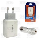 Carregador Rápido 20W Com Cabo Micro V8 Inova CAR-5236S