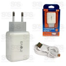 Carregador Rápido 20W Com Cabo Iphone Inova CAR-5236A