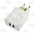 Carregador 2 USB 3.1A Com Cabo Micro V8 Inova CAR-3159S