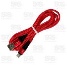 Cabo De Nylon Para Iphone 3.4A 2 Metros Inova CBO-9869