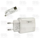 Carregador 2 USB 4.8A Com Cabo Iphone Inova CAR-3316A