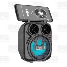 Caixa De Som Portátil 8W Com LED Altomex AL-1182