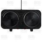 Fogareiro Por Indução 2 Bocas 127V 2000W Bak BK-FCE702
