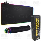 Mouse Pad Gamer Grande com Iluminação Led RGB B-Max BM-791