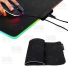 Mouse Pad Gamer Grande com Iluminação Led RGB B-Max BM-791