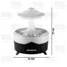 Umidificador Difusor Gotas de Água 350ML Ohey DL-583