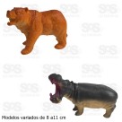 Conjunto Animais Selvagens 4 Peças Toy King TK-AB5443