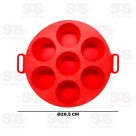 Forma De Silicone Cupcake Para Air Fryer 20,5CM Top Útil TOP1460