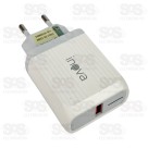 Carregador Rápido 20W Com Cabo Iphone Inova CAR-3288A