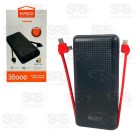 Carga Extra 5.000mAh Magnético Entrada Type C Magsafe Kaidi KD-995