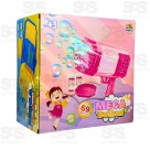 Bazooka Metralhadora Lança Bolhas De Sabão 69 Furos Toy King TK-AB7705
