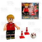 Boneco De Montar Coleção Football Star Toy King TK-AB7980