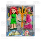 Boneca De Montar Coleção Heroine League Toy King TK-AB7992